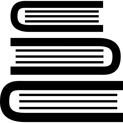 512x512 Books Stack From Top View Icons Free Download