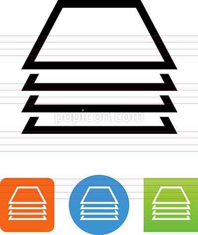 400x476 Stack Of Paper Icon