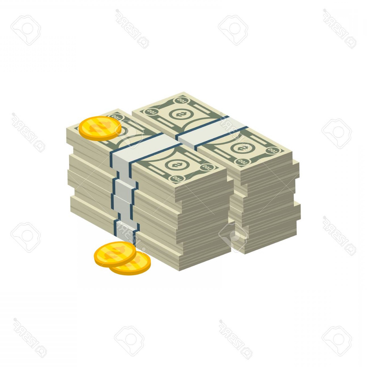 1560x1560 Money Stack Vector Icon Soidergi