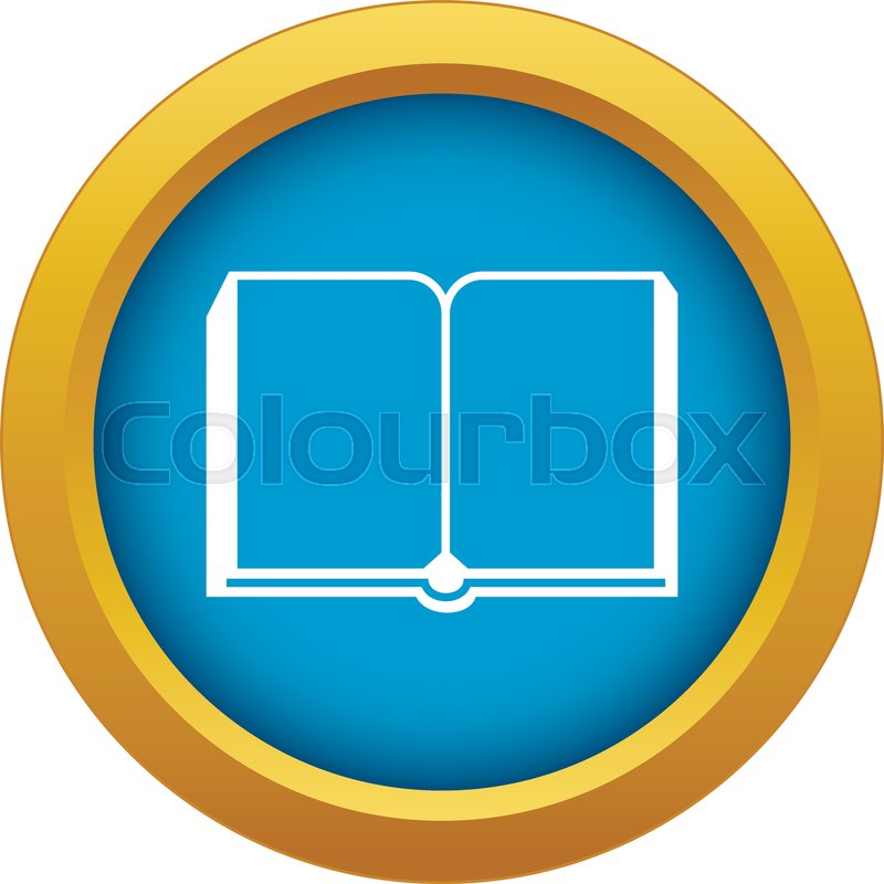 800x800 Stack Money Icon Blue Vector Isolated Stock Vector Colourbox