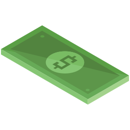 260x260 Stack Of Money Icon