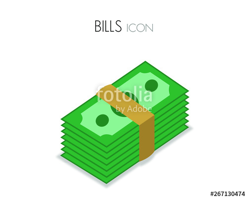 500x402 Stack Of Bill Cash Illustrator Icon, Dollar Bill, Money, Payment