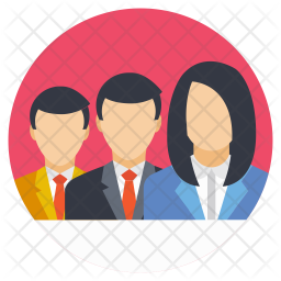 256x256 Staff Icon Of Flat Style