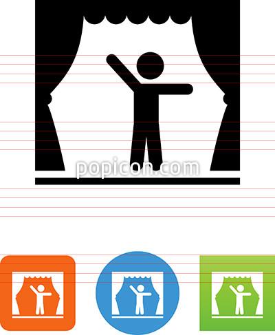 400x487 Stage Actor Icon