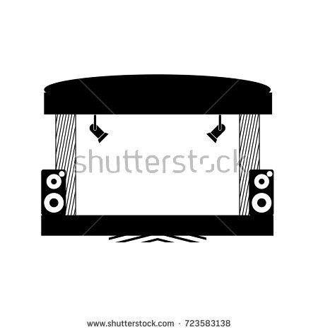 450x470 Concert Stage Icon