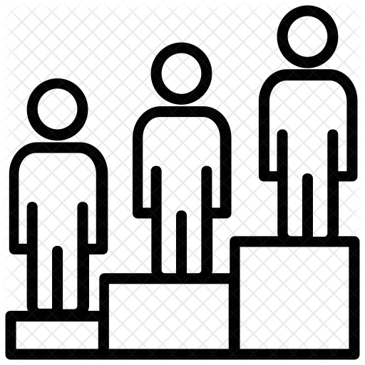 512x512 Winner Stage Icon Of Line Style