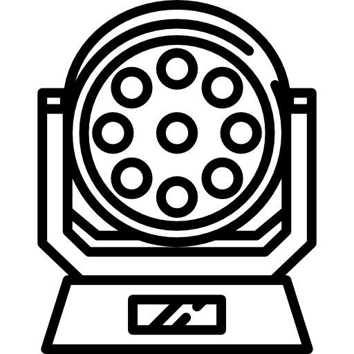 Stage Light Icon at Collection of Stage Light Icon