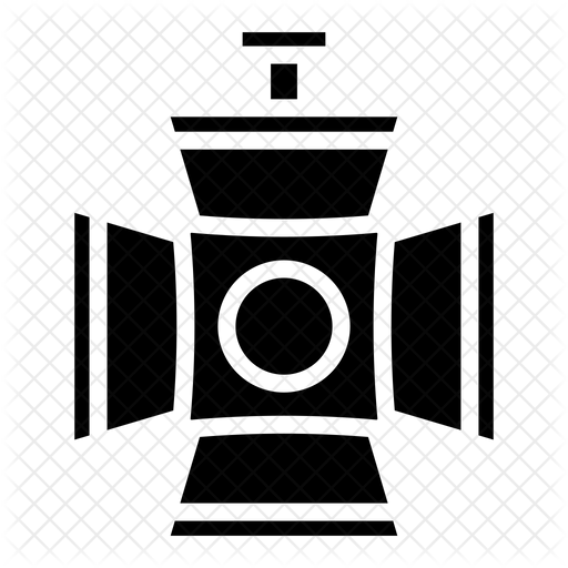 512x512 Spotlight Icon Of Glyph Style