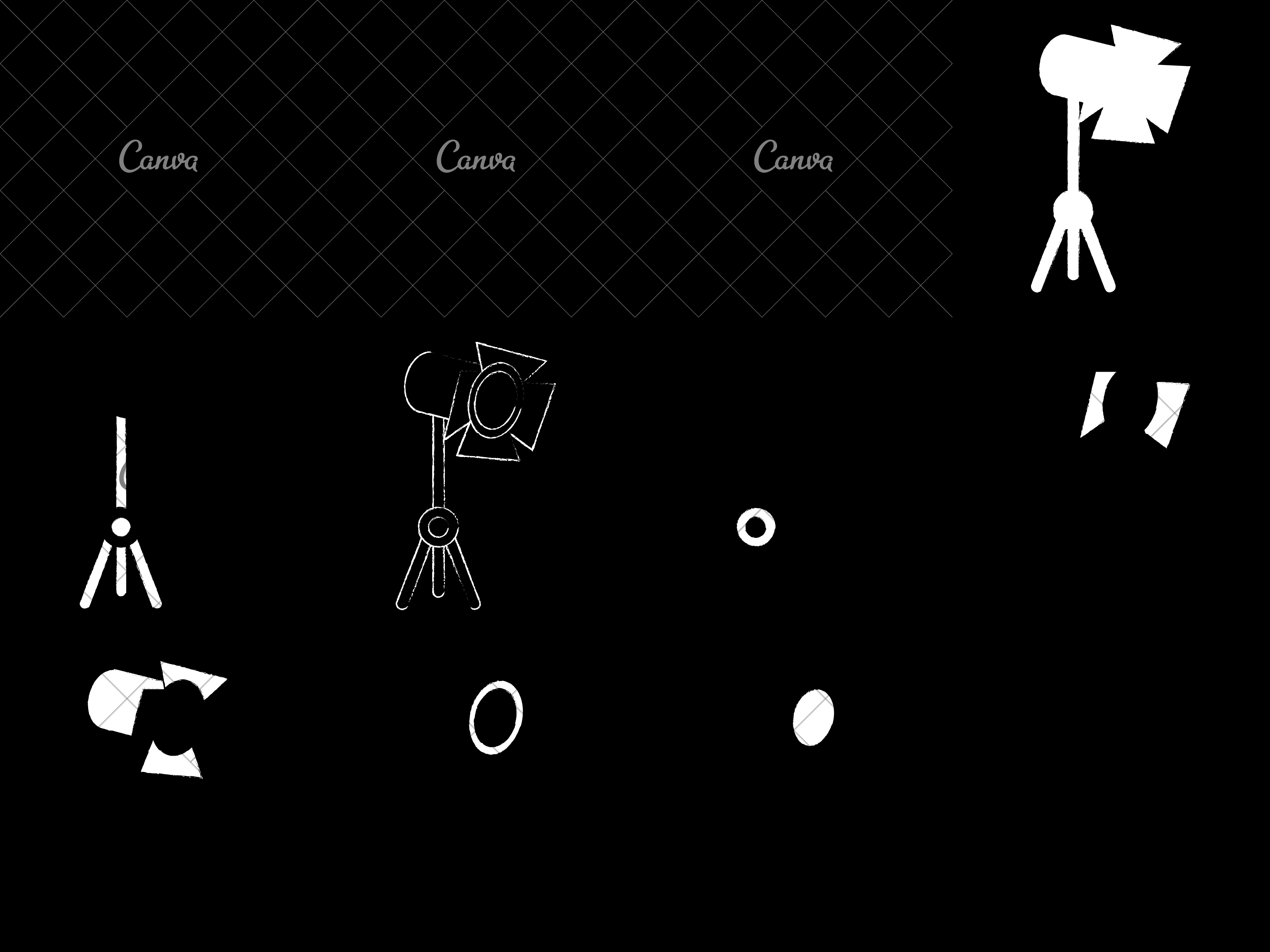 3200x2400 Stage Light Icon Image