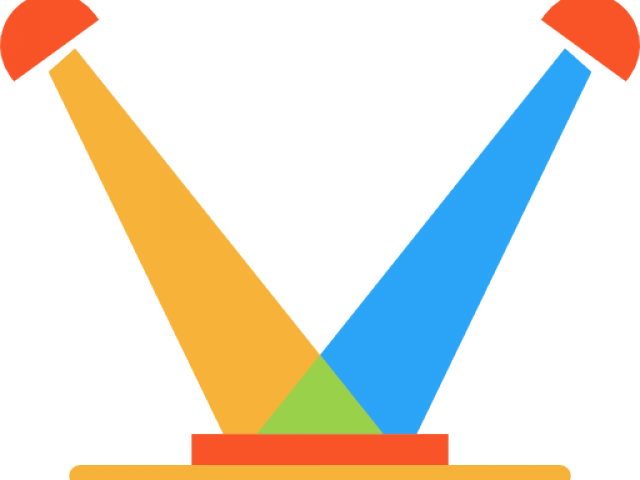 640x480 Hd Bright Clipart Spotlight