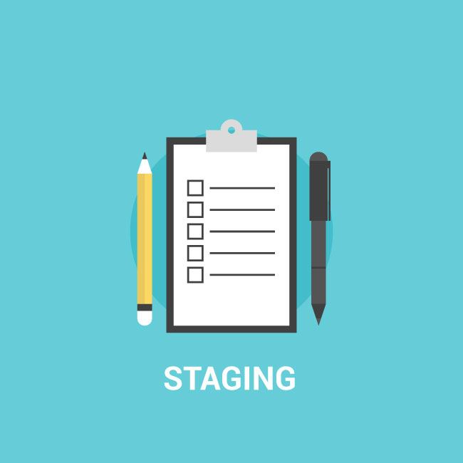 650x650 Staging Icon Vectors Image