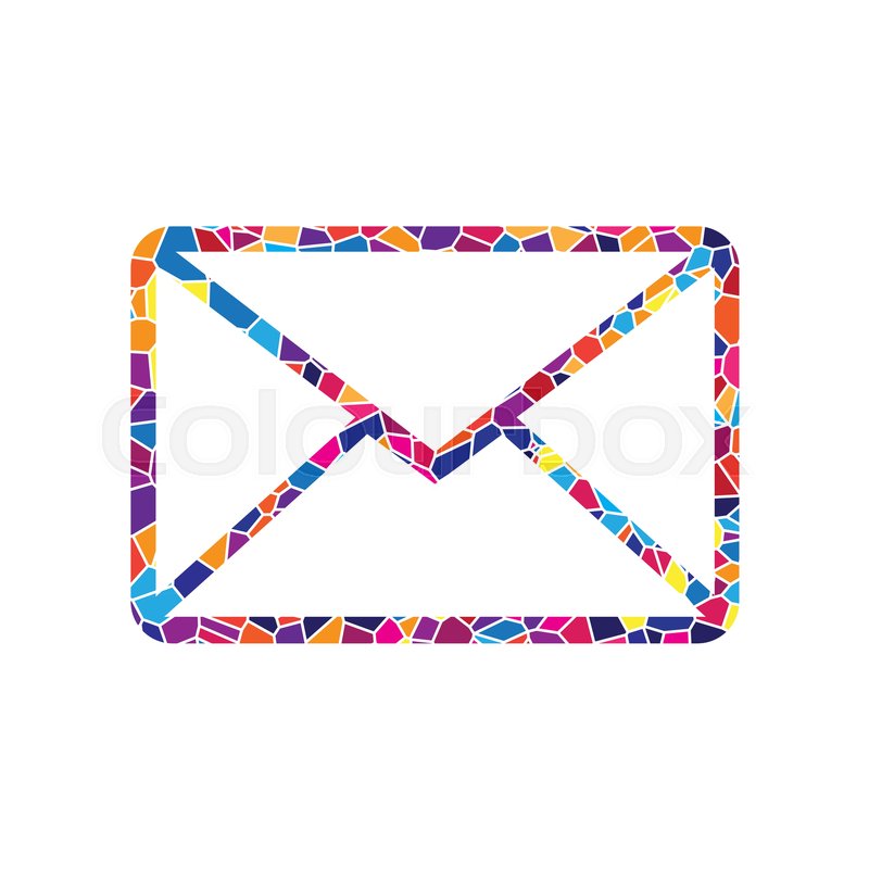 800x800 Letter Sign Illustration Vector Stock Vector Colourbox