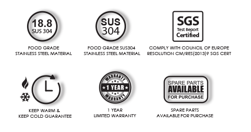 492x259 Relax, Stainless Steel Thermal Mug