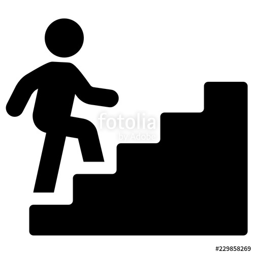 500x500 Stairs Vector Icon Stock Image And Royalty Free Vector
