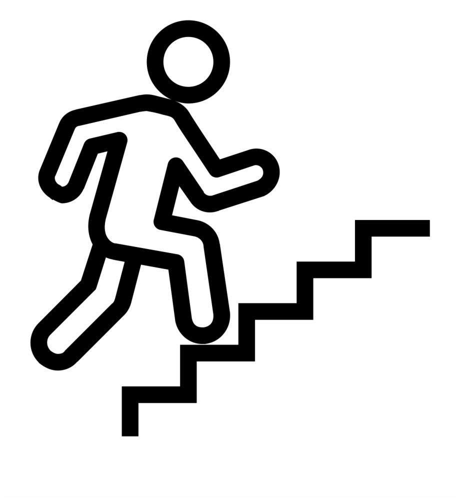 920x998 Climbing Stairs Png Icon Free Download