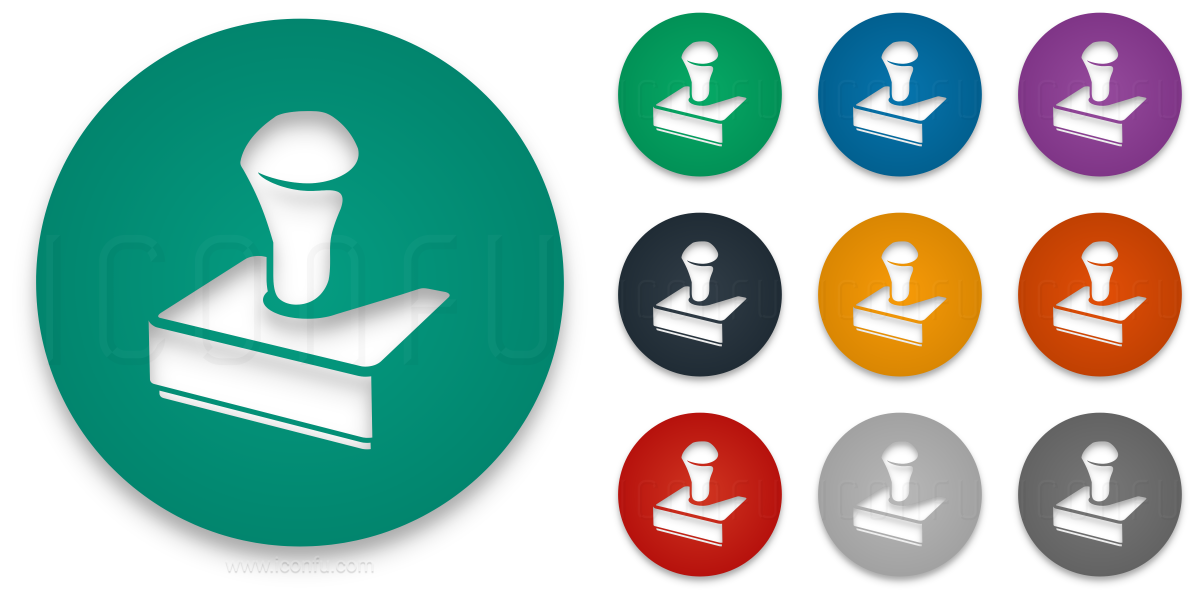 1200x600 Rubber Stamp Icon