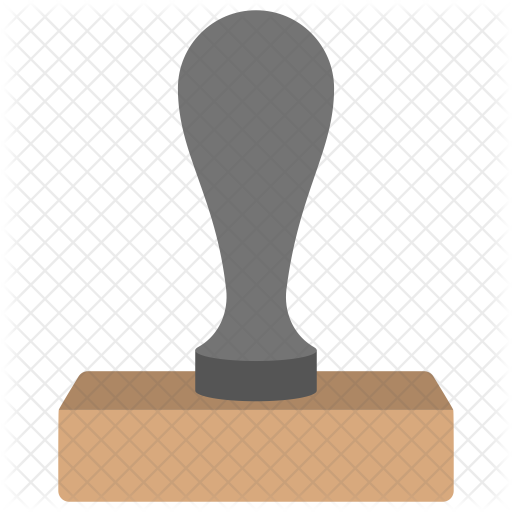 512x512 Rubber Stamp Icon Of Flat Style