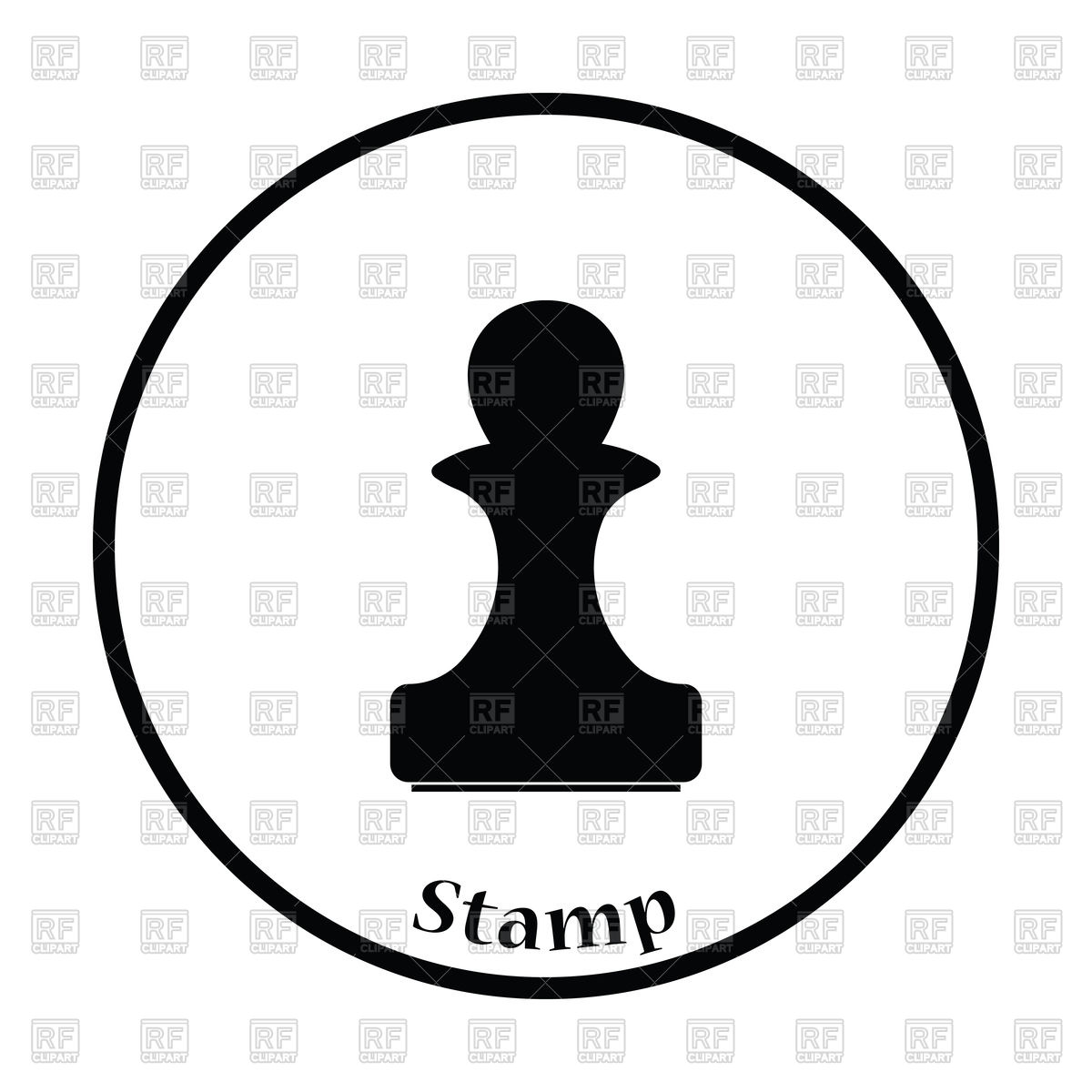 1200x1200 Stamp Icon Vector Image Of Icons And Emblems Angelp