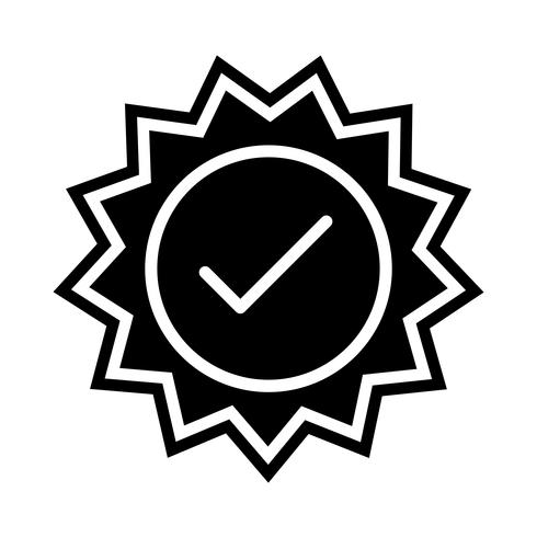 490x490 Valid Stamp Icon Design