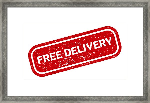 600x411 Free Delivery Red Rubber Stamp Icon On Transparent Background