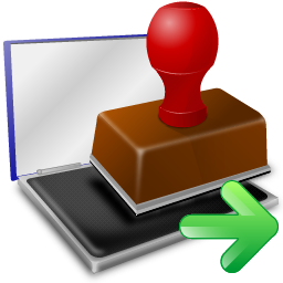 256x256 Rubber Stamp Icon Png