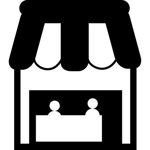 512x512 Market Stand Icons Free Download