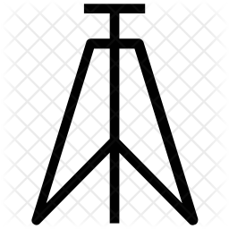 256x256 Camera Stand Icon Of Line Style