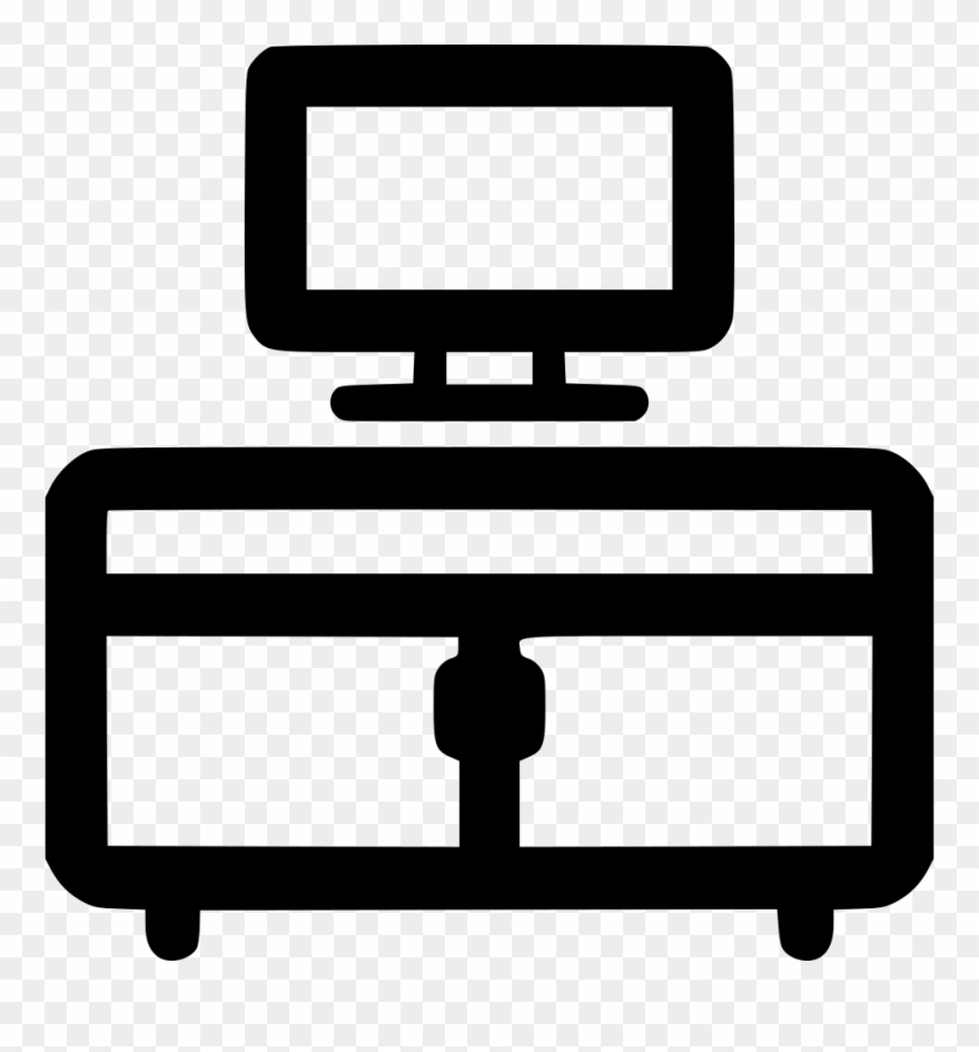880x945 Dresser Clipart Tv Stand