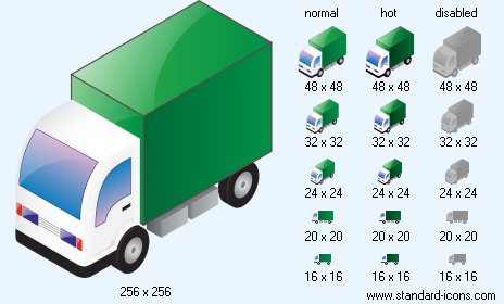 464x280 Delivery Icon Standard Logistics Icons