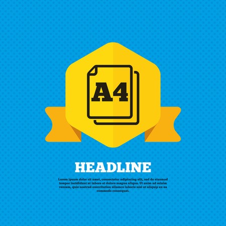 450x450 Paper Size Standard Icon Royalty Free Vector Graphics