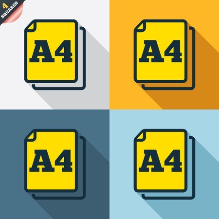 450x450 Paper Size Standard Icon Document Symbol Mobile Payments