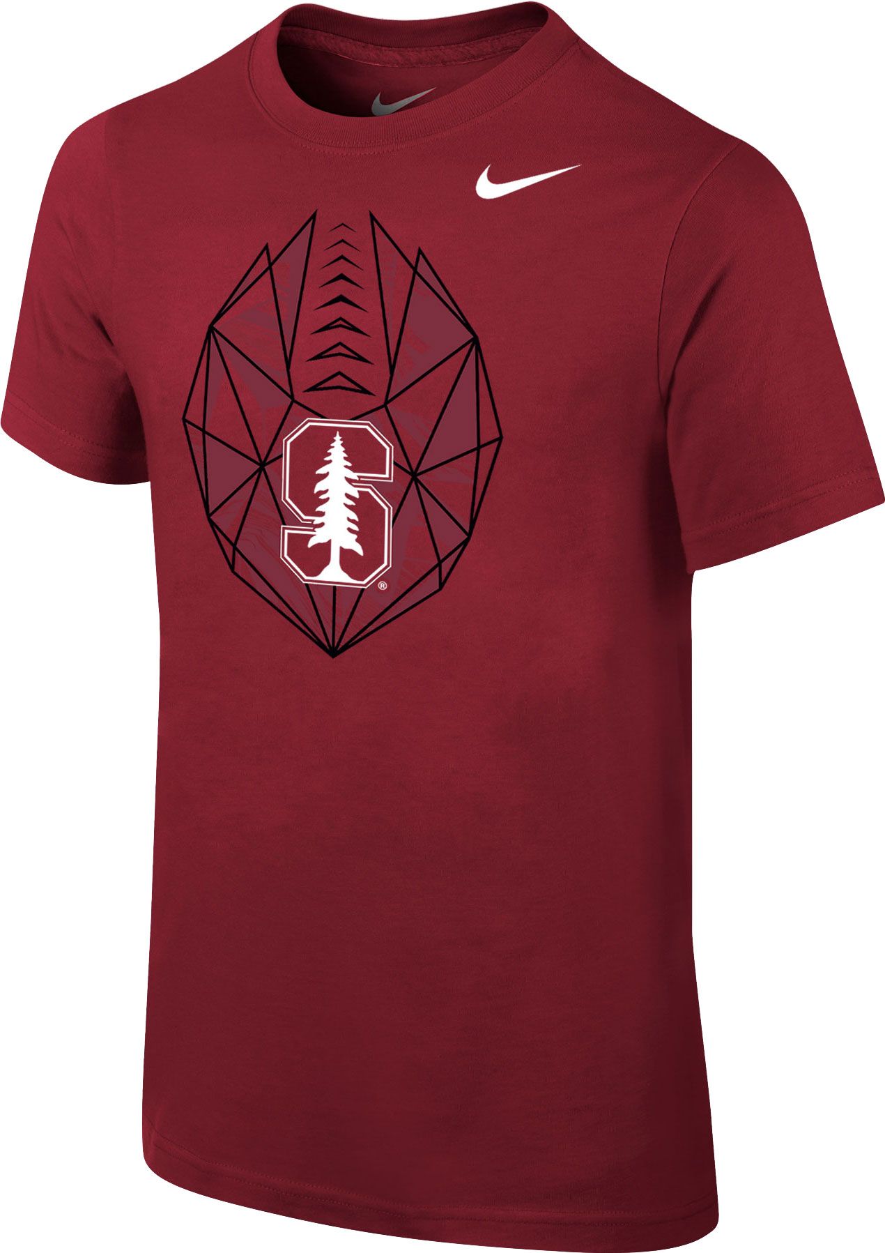 Nike Youth Stanford Cardinal Cardinal Football Icon T Shirt, Red 1270x1797 Nike Youth Stanford Cardinal Cardinal Football Icon T Shirt, Red