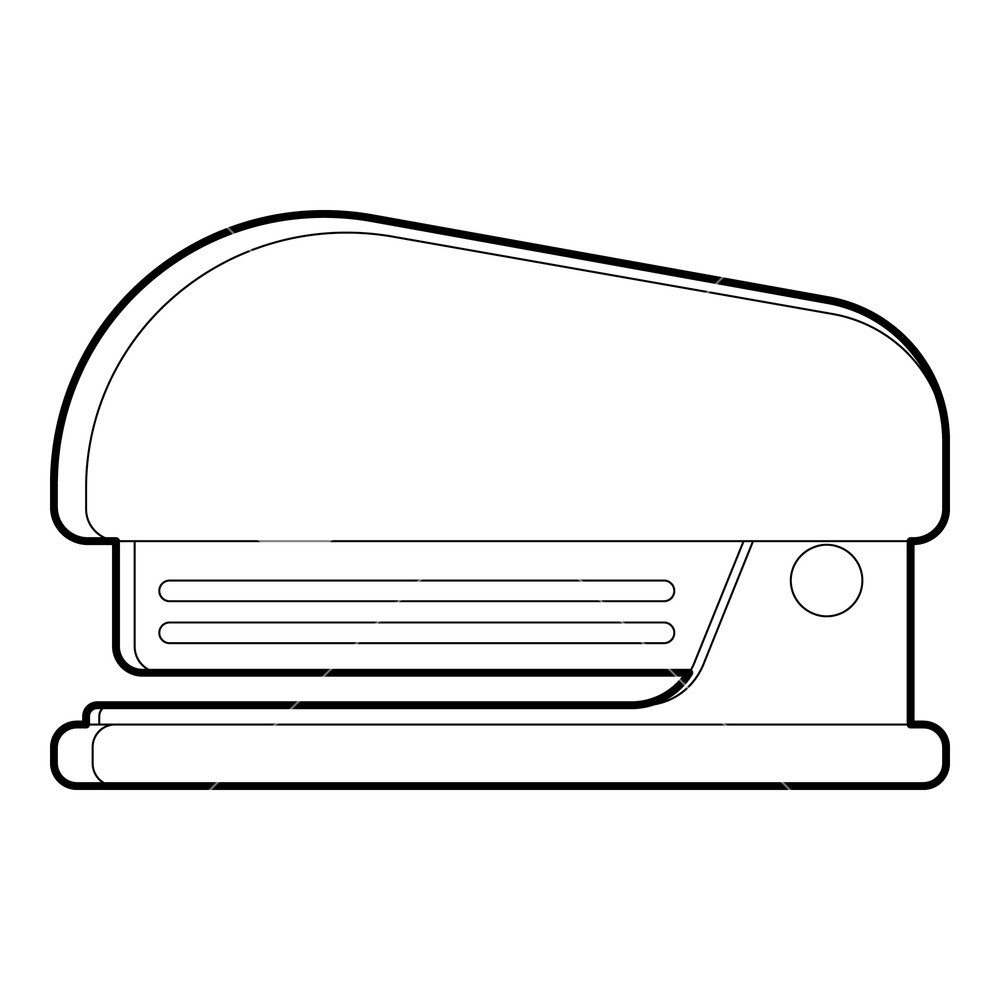 1000x1000 Stapler Icon Outline Illustration Of Stapler Vector Icon For Web