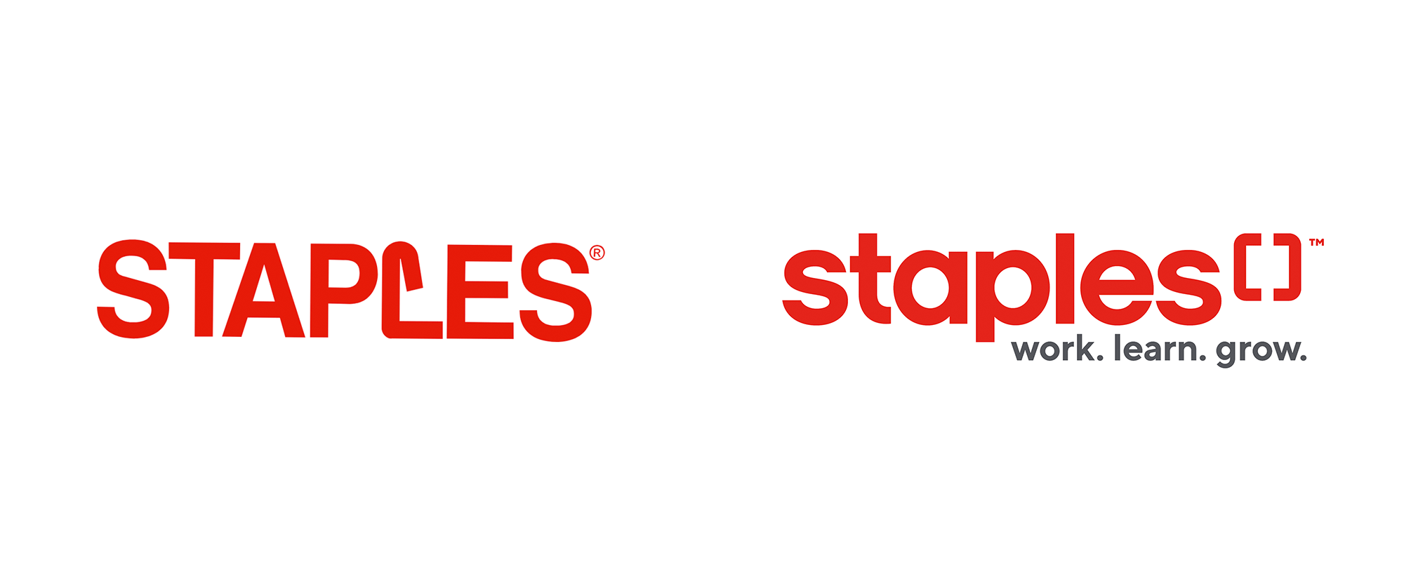 2000x832 Brand New New Logo For Staples Canada