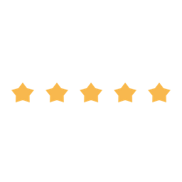 256x256 Star Icon Of Flat Style