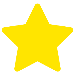 256x256 Free Yellow Rating Star Icon