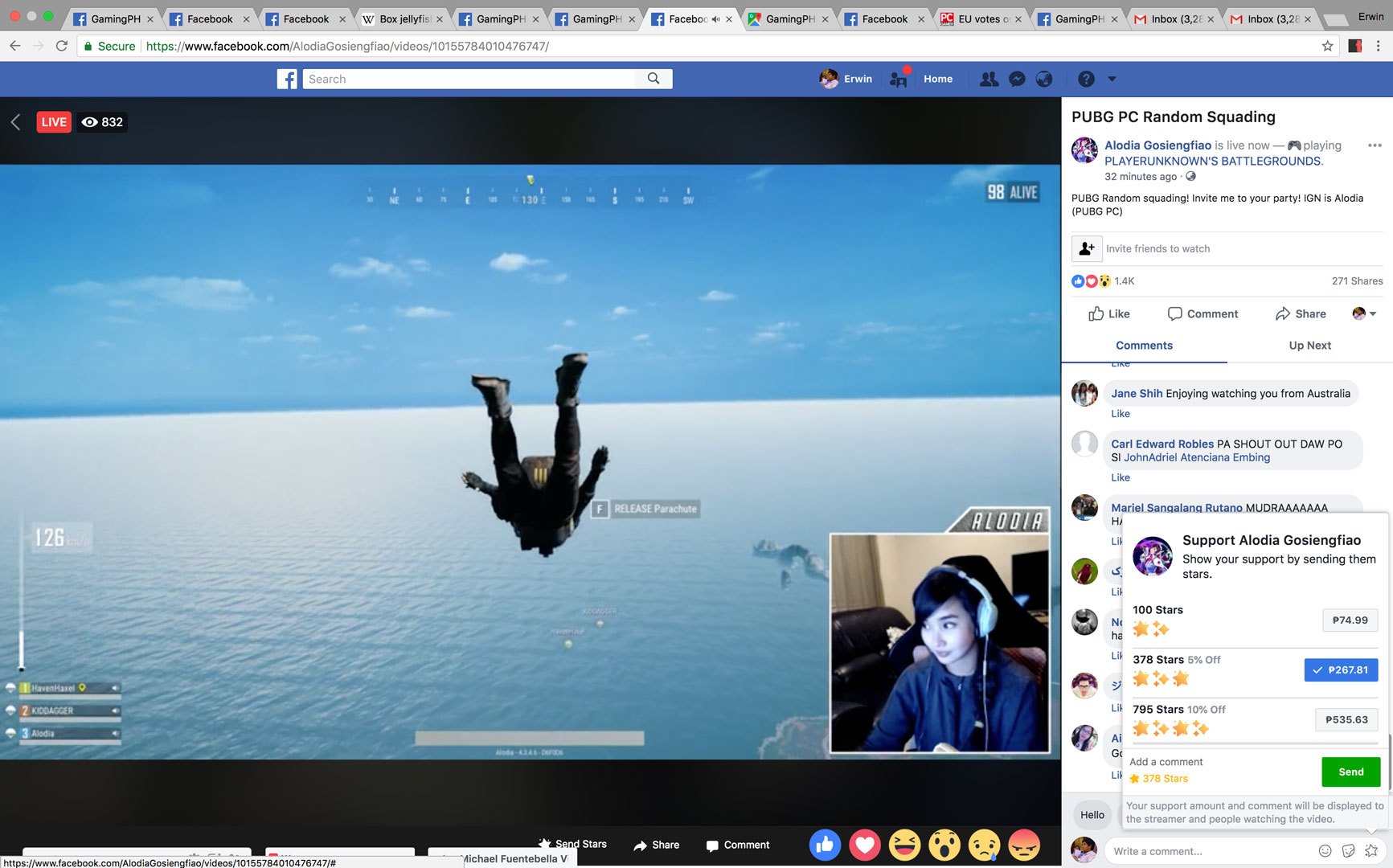 1733x1080 How To Send Stars In Facebook Live Stream