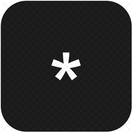 512x512 Star Icon Of Glyph Style
