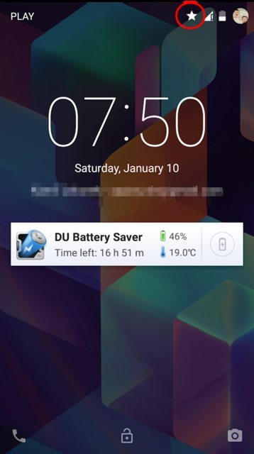 358x640 What Is The Star Icon In Notification Bar On Lollipop