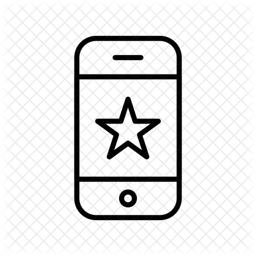 512x512 Mobile Icon Of Line Style