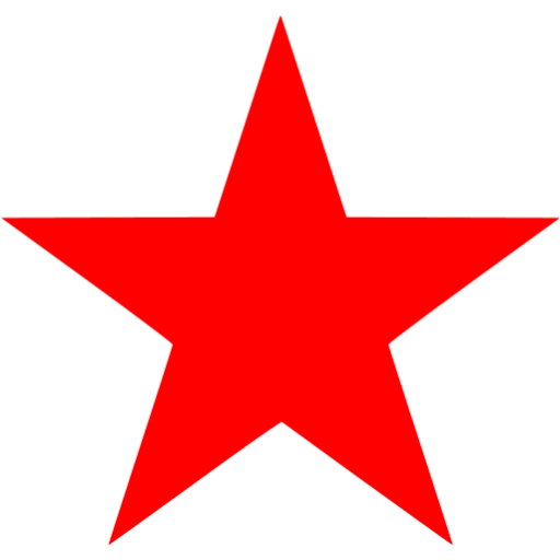 512x512 Red Star Icon