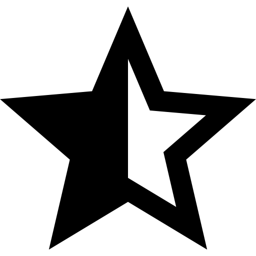 Star icon text at vectorified collection of star icon text free