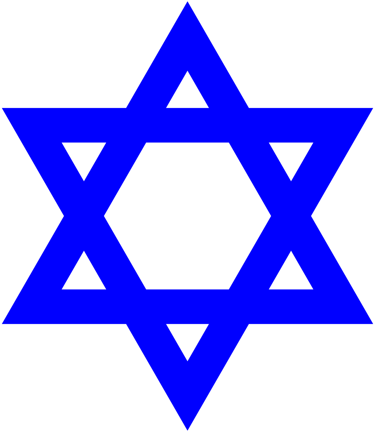 1200x1385 Star Of David