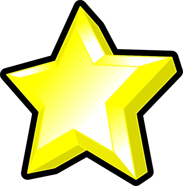 589x600 Star Symbol Free Vector In Open Office Drawing