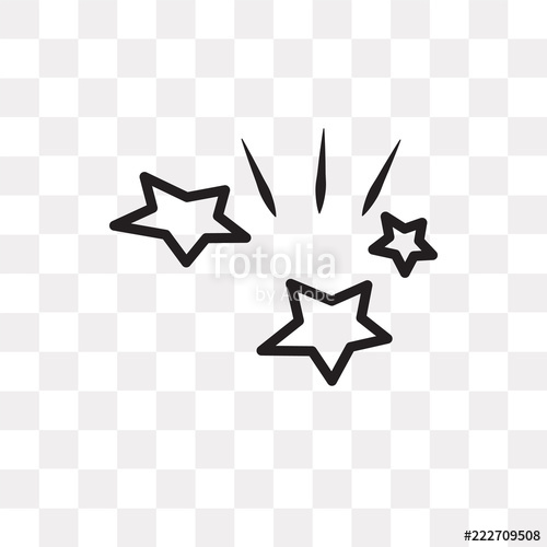 500x500 Three Stars Icon On Transparent Background Modern Icons Vector