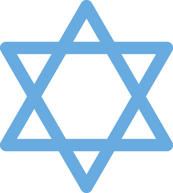 599x670 Star Of David Icon On White Background Star Of David Sign Art
