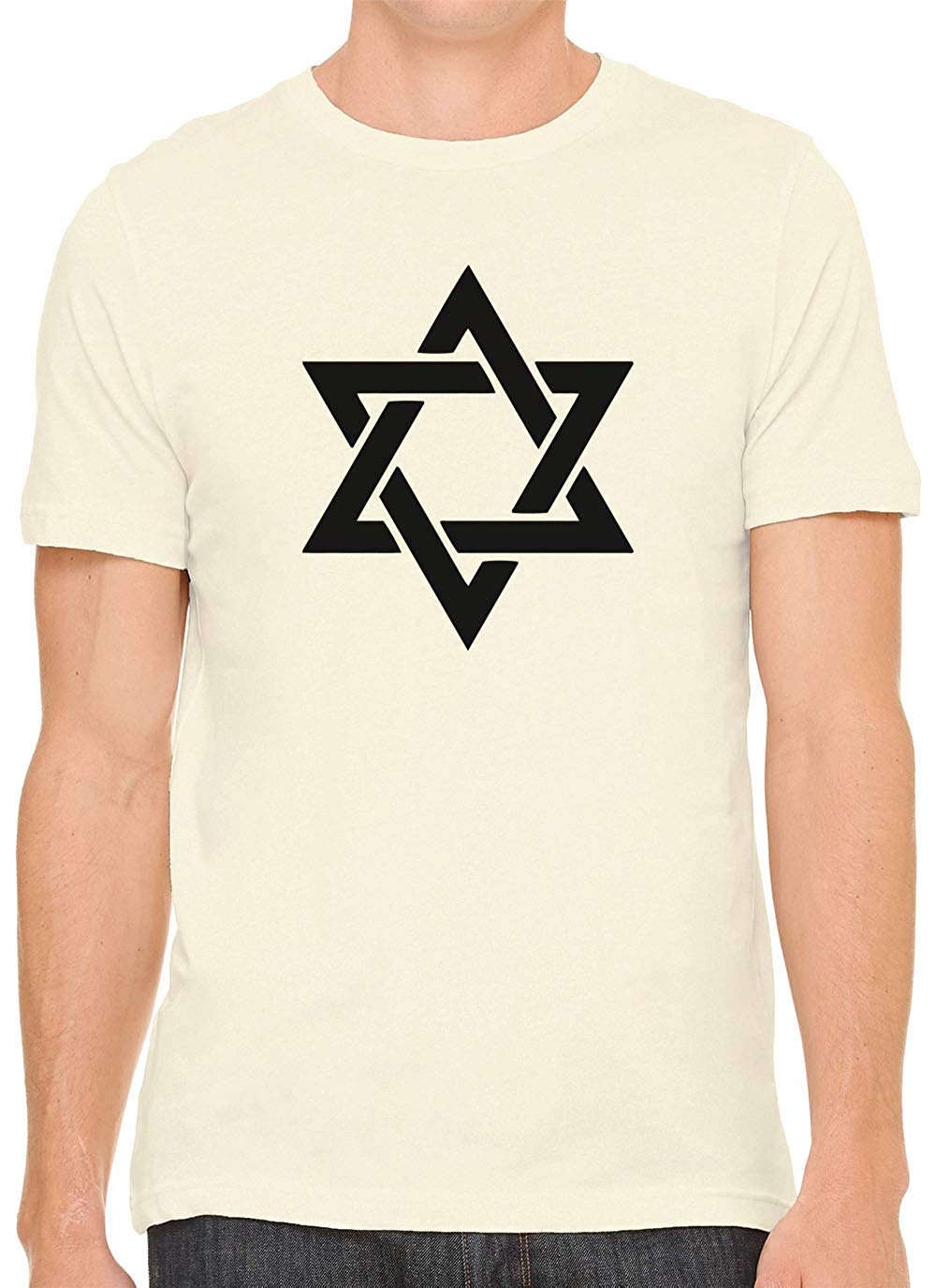 1000x1376 Black Star Of David Icon Unisex Premium Crewneck Printed T Shirt