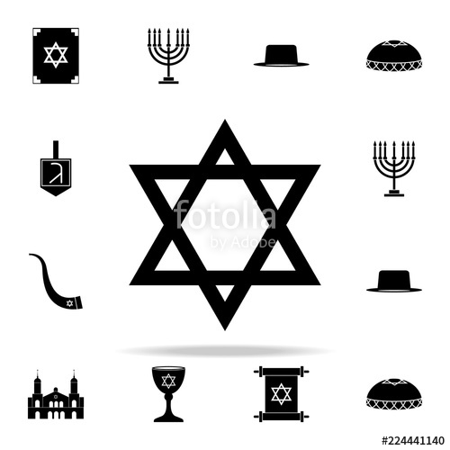 500x500 Star Of David Icon Religion Icons Universal Set For Web