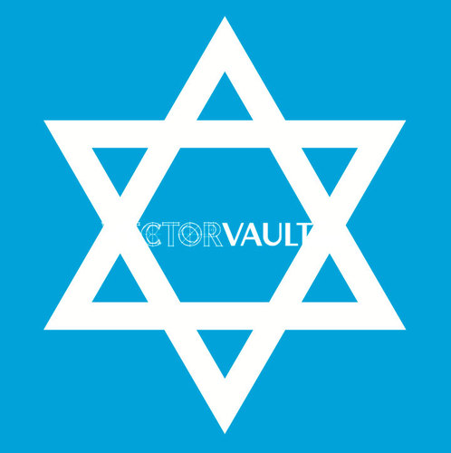 498x500 Buy Vector Star Of David Israel Jew Icon Logo Graphic Royalty Free