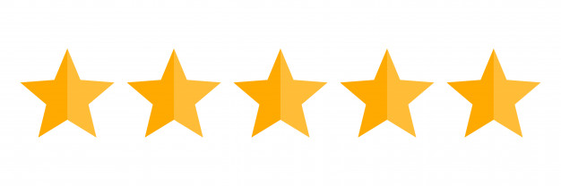 626x208 Five Stars Rating Vector Icon Vector Premium Download